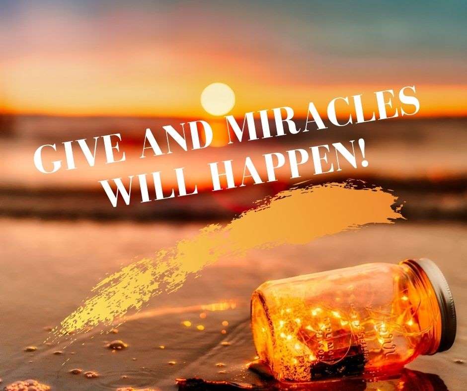 Giving Makes Miracles Happening
